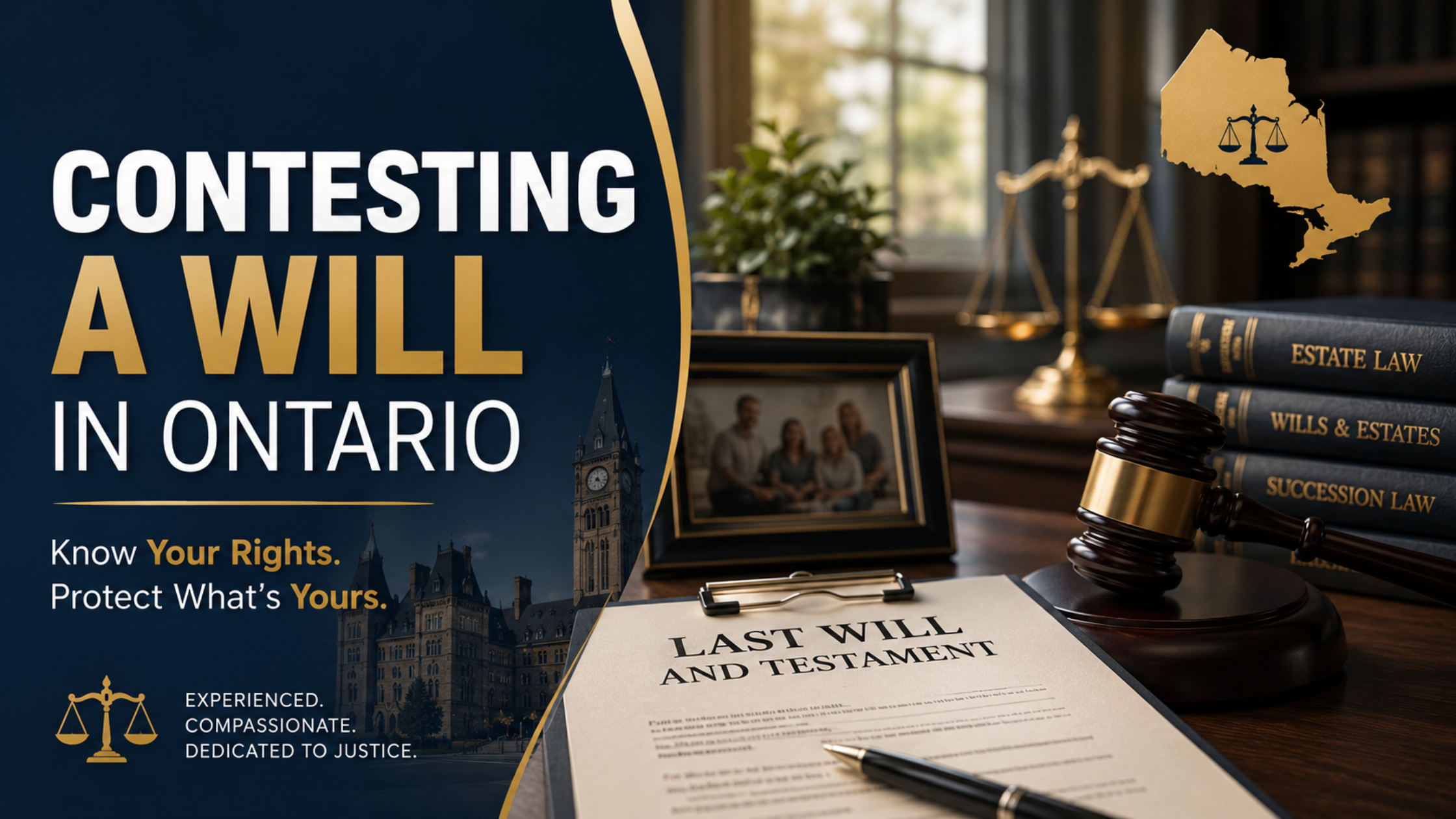 Contesting a WILL in Ontario