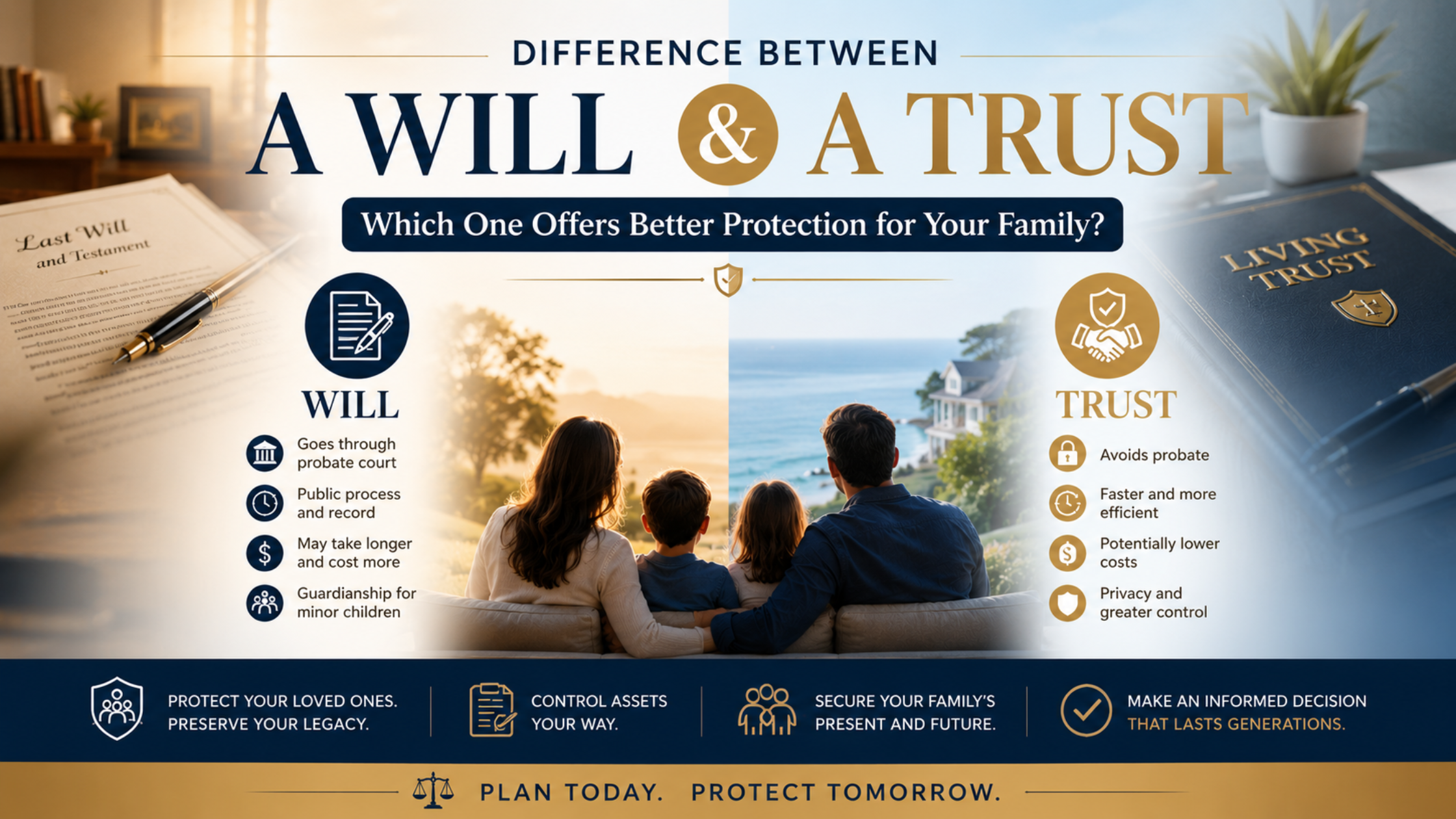 Difference Between a Will and a Trust: Which Is Better for Your Family in 2026?