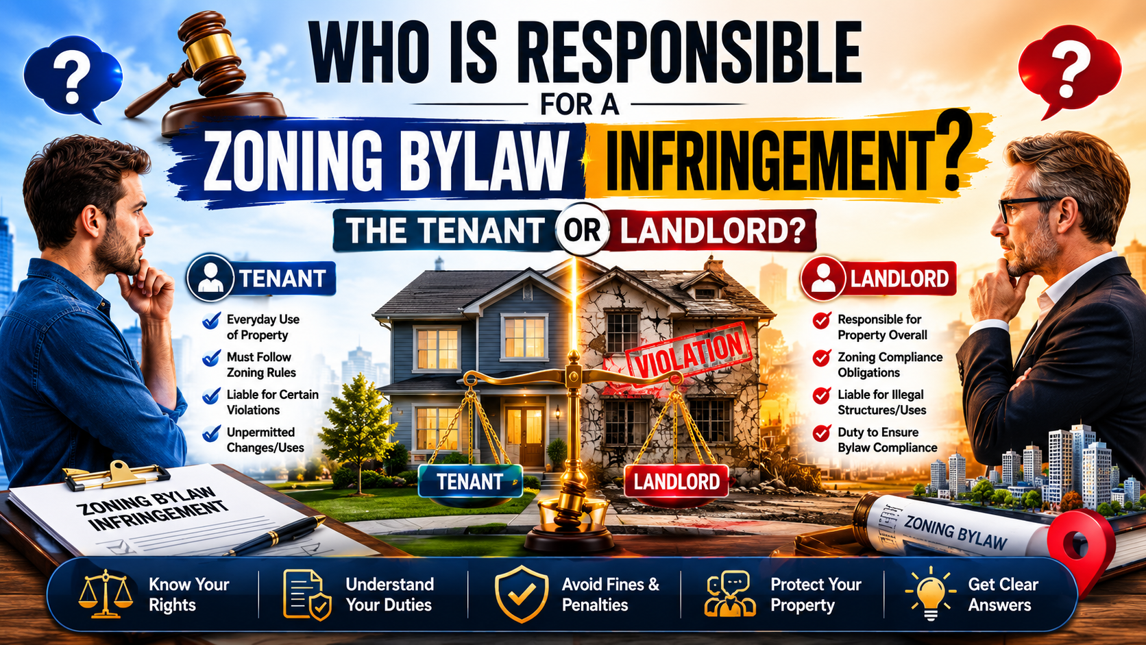Who is responsible for a Zoning bylaw infringement, the Tenant or Landlord? A Complete Guide